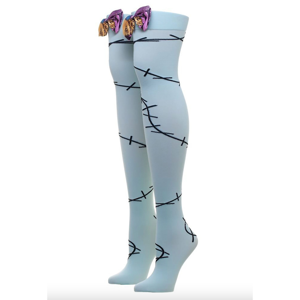 Nightmare Before Christmas Sally Over Knee Socks